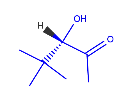 Molecular Structure of 97869-13-1 (2-Pentanone, 3-hydroxy-4,4-dimethyl-, (S)- (9CI))