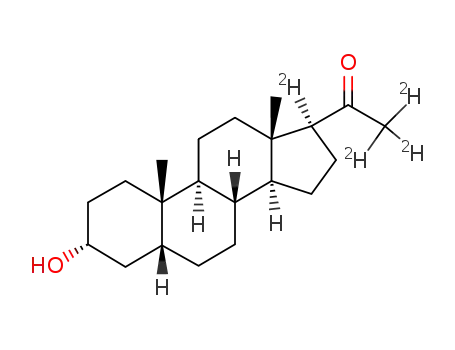 5B-PREGNAN-3A-OL-20-ONE-17,21,21,21-D4