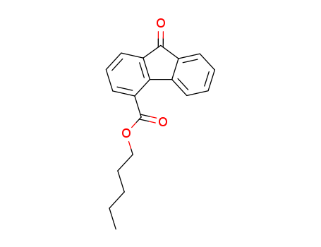 9H-Fluorene-4-carboxylicacid, 9-oxo-, pentyl ester cas  94302-83-7