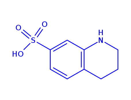 Molecular Structure of 94411-91-3 (7-Quinolinesulfonic acid, 1,2,3,4-tetrahydro-)
