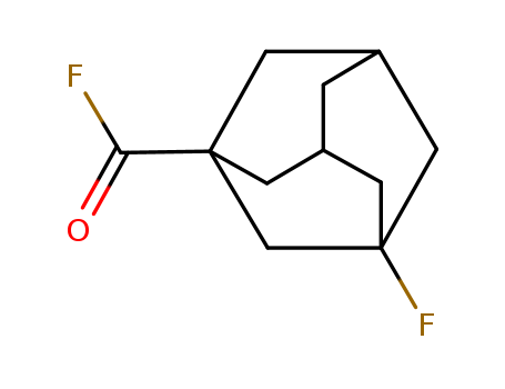 Tricyclo[3.3.1.13,7]decane-1-carbonylfluoride, 3-fluoro-
