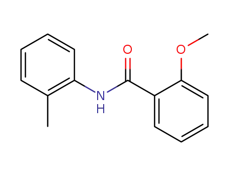 Molecular Structure of 97597-47-2 (2-Methoxy-N-(2-Methylphenyl)benzaMide, 97%)