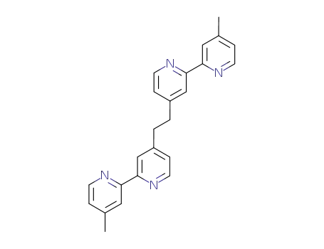 Molecular Structure of 96897-04-0 (4',4'''-Ethylenebis(4-methyl-2,2'-bipyridine))