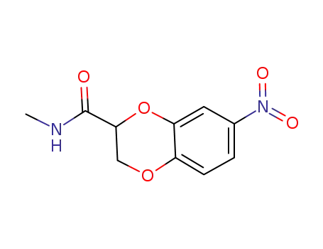 1,4- 벤조 디 옥신 -2- 카르 복스 아미드, 2,3- 디 하이드로 -N- 메틸 -7- 니트로-