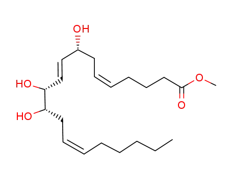 (5Z,9E,14Z)-(8R,11R,12S)-8,11,12-Trihydroxy-icosa-5,9,14-trienoic acid methyl ester