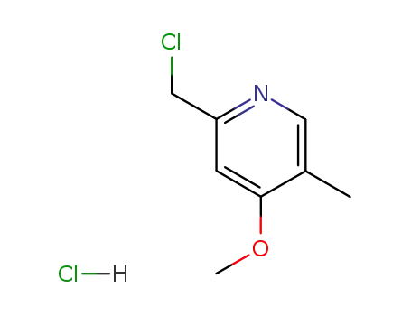 2-(클로로메틸)-4-메톡시-5-메틸피리딘 염산염