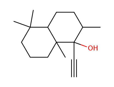 1-ethynyl-2,5,5,8a-tetramethyl-perhydro-4aH-1-naphthalenol