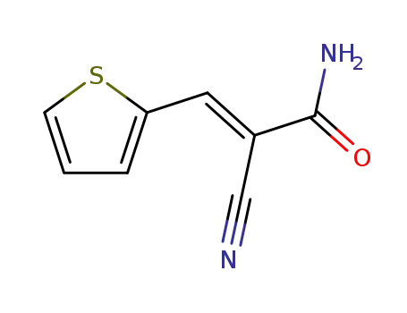 2-CYANO-3-(2-THIENYL)ACRYLAMIDE