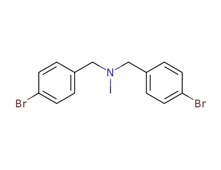 N-(4-bromobenzyl)-1-(4-bromophenyl)-N-methylmethanamine