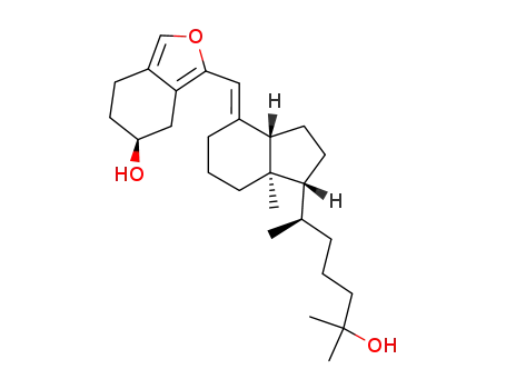 Molecular Structure of 96999-68-7 (25-hydroxy-6,19-epoxyvitamin D3)