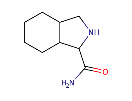 Molecular Structure of 97039-51-5 (1H-Isoindole-1-carboxamide,octahydro-(9CI))