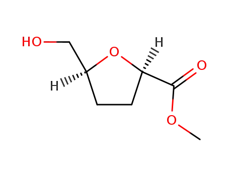 Molecular Structure of 96479-19-5 (D-erythro-Hexonic acid, 2,5-anhydro-3,4-dideoxy-, methyl ester (9CI))