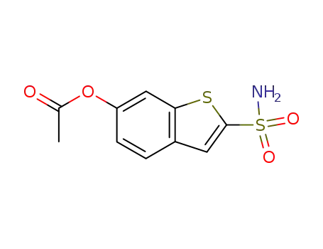 6-히드록시벤조(b)티오펜-2-술폰아미드 아세테이트 에스테르
