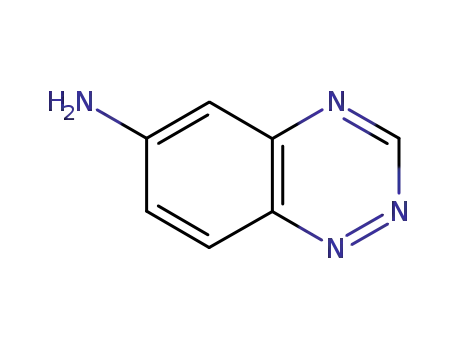 Molecular Structure of 96461-65-3 (1,2,4-Benzotriazin-6-amine(9CI))