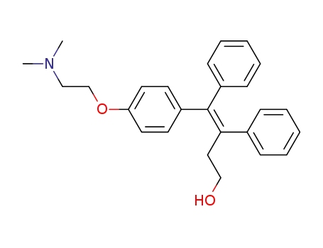 Molecular Structure of 97151-04-7 (cis-β-Hydroxy Tamoxifen)
