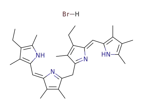 2,13-diethyl-1,3,7,8,12,17,18,19-octamethyl-10,23-dihydrobilin dihydrobromide