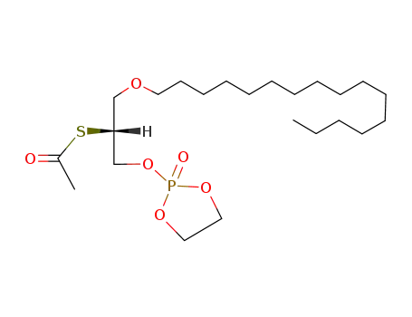 2-(1-Hexadecyl-2-thioacetyl-sn-glycero)-2-oxo-1,3,2-dioxaphospholane