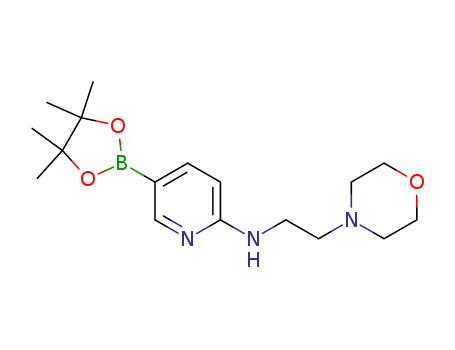 2-(2-Morpholinoethylamino)pyridine-5-boronic acid,pinacol ester