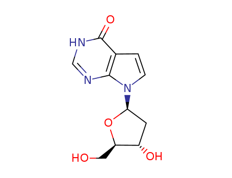 7-((2S,4S,5R)-4-Hydroxy-5-(hydroxymethyl)tetrahydrofuran-2-yl)-1H-pyrrolo[2,3-d]pyrimidin-4(7H)-one