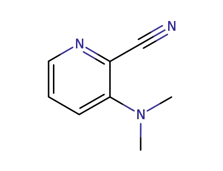 Molecular Structure of 97483-75-5 (2-CYANO-3-(DIMETHYLAMINO)-PYRIDINE)