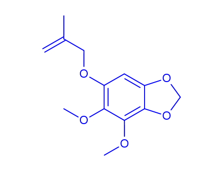 4,5-dimethoxy-6-(2-methylprop-2-enoxy)benzo[1,3]dioxole