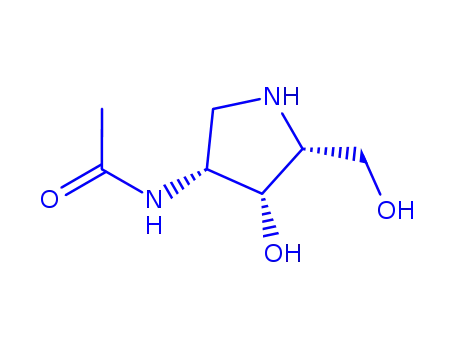 2-acetamido-1,2,4-trideoxy-1,4-imino-D-lyxitol