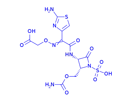 Molecular Structure of 97591-32-7 (carumonam sodium)