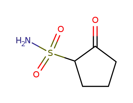Molecular Structure of 96856-26-7 (Cyclopentanesulfonamide, 2-oxo- (9CI))