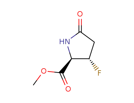 Proline, 3-fluoro-5-oxo-, methyl ester, trans- (9CI)