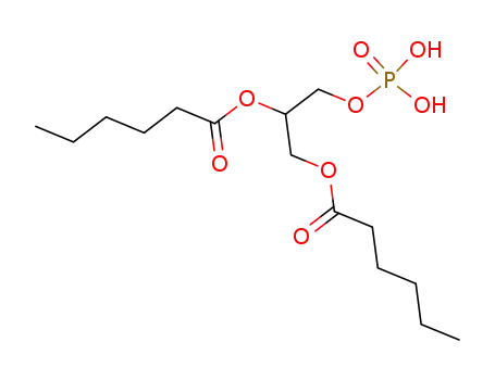 3-(Phosphonooxy)propane-1,2-diyl dihexanoate