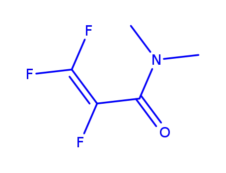 Molecular Structure of 97403-95-7 (2,3,3-trifluoro-N,N-dimethylacrylamide)