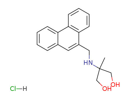 1,3-PROPANEDIOL,2-METHYL-2-((9-PHENANTHRENYLMETHYL)AMINO)-,HYDROCHLO RIDECAS