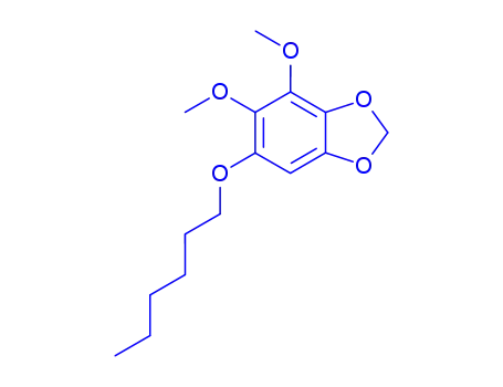 6-(hexyloxy)-4,5-dimethoxy-1,3-benzodioxole