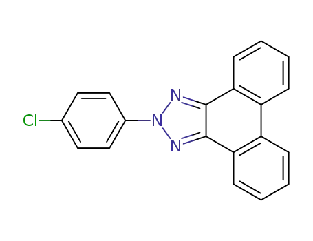 Molecular Structure of 975-84-8 (2-(4-Chlorophenyl)-2H-phenanthro[9,10-d][1,2,3]triazole)