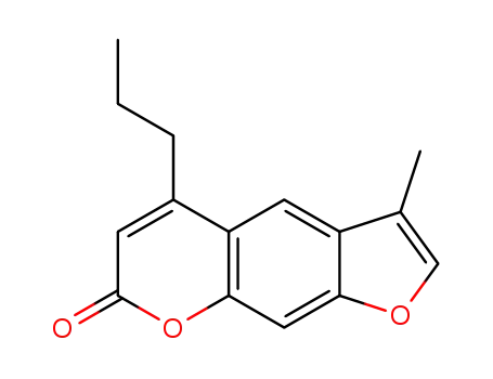 3-메틸-5-프로필푸로[3,2-g]크로멘-7-온
