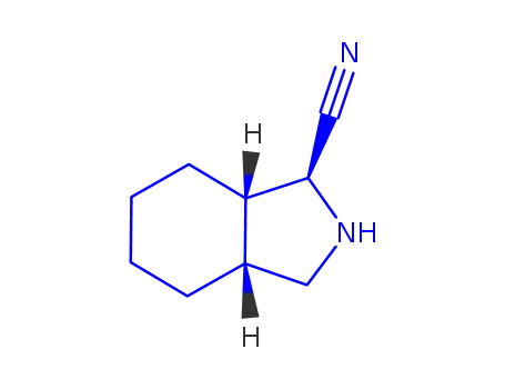Molecular Structure of 96798-41-3 (1H-Isoindole-1-carbonitrile,octahydro-,(1alpha,3aalpha,7aalpha)-(9CI))