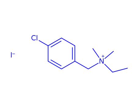 Molecular Structure of 94467-42-2 (N-(4-chlorobenzyl)-N,N-dimethylethanaminium)