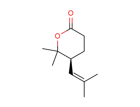 (<i>S</i>)-6,6-dimethyl-5-(2-methyl-propenyl)-tetrahydro-pyran-2-one