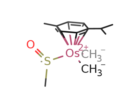 Osmium,dimethyl[(1,2,3,4,5,6-h)-1-methyl-4-(1-methylethyl)benzene][sulfinylbis[methane]-S]- (9CI)(97148-89-5)