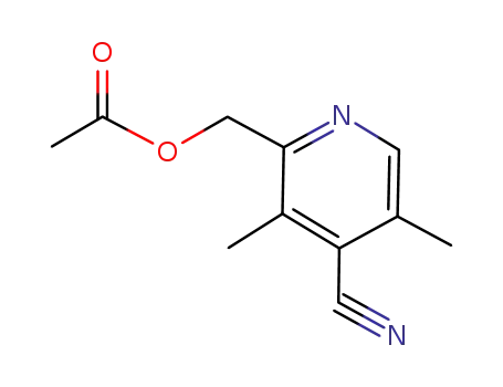 4-피리딘카르보니트릴, 2-[(아세틸옥시)메틸]-3,5-디메틸-