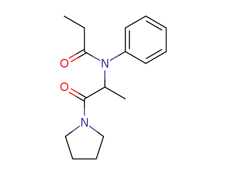 N-(1-(1-Pyrrolidinylcarbonyl)ethyl)propionanilide