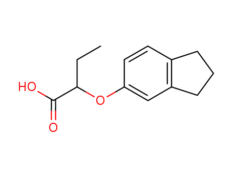 2-(2,3-DIHYDRO-1H-INDEN-5-YLOXY)BUTANOIC ACID