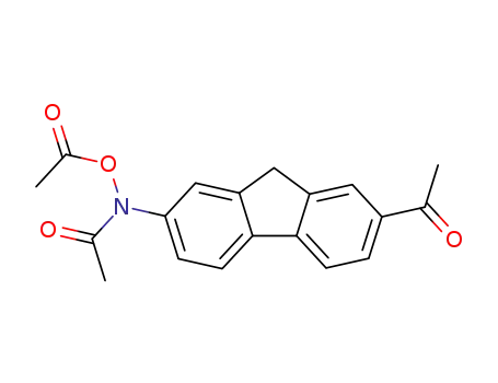 Molecular Structure of 97235-34-2 (N-(7-acetyl-9H-fluoren-2-yl)-N-(acetyloxy)acetamide)