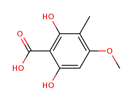 2,6-Dihydroxy-4-methoxy-3-methyl-benzoesaeure