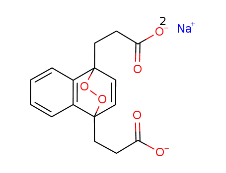 Molecular Structure of 97860-59-8 (3,3'-(1,4-naphthylidene)diproprionate)