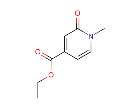 Molecular Structure of 98996-29-3 (1-Methyl-2-oxo-1,2-dihydropyridine-4-carboxylic acid ethyl ester)