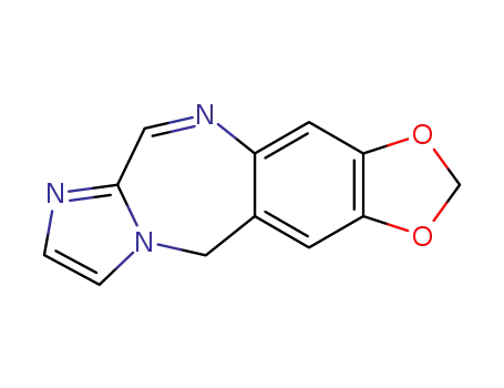 11H-1,3-Dioxolo(4,5-h)imidazo(2,1-c)(1,4)benzodiazepine