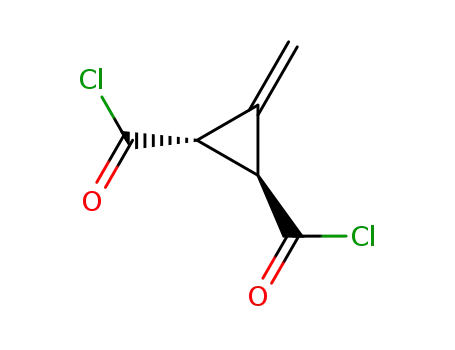 1,2-Cyclopropanedicarbonyl chloride, 3-methylene- (6CI)