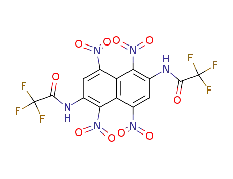 2,6-bis(trifluoroacetamido)-1,4,5,8-tetranitronaphthalene