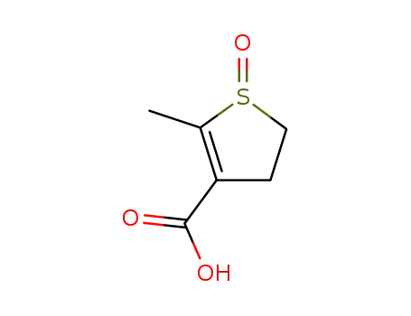 Molecular Structure of 98136-04-0 (3-Thiophenecarboxylicacid,4,5-dihydro-2-methyl-,1-oxide(6CI))